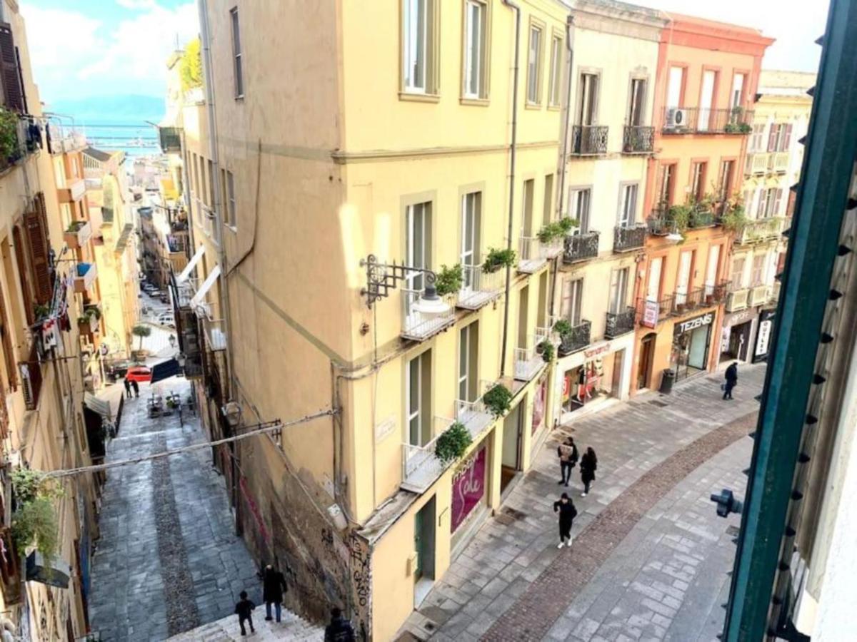 Panorama Di Mare Suite Via Cima Cagliari Centro ภายนอก รูปภาพ