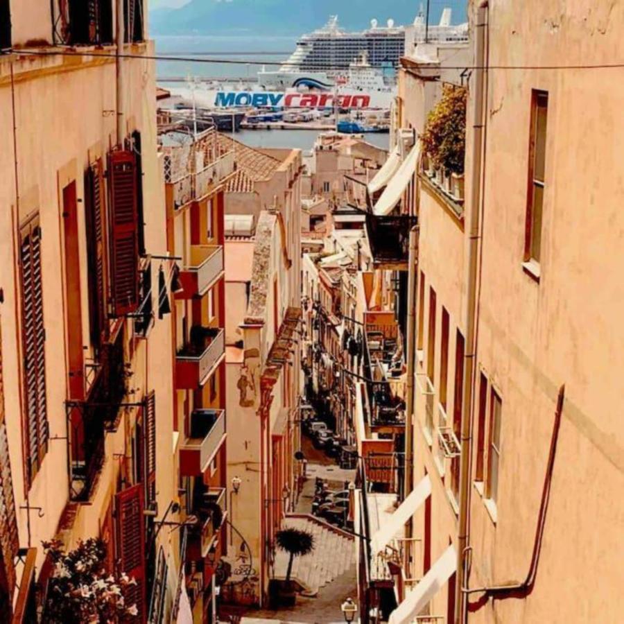 Panorama Di Mare Suite Via Cima Cagliari Centro ภายนอก รูปภาพ